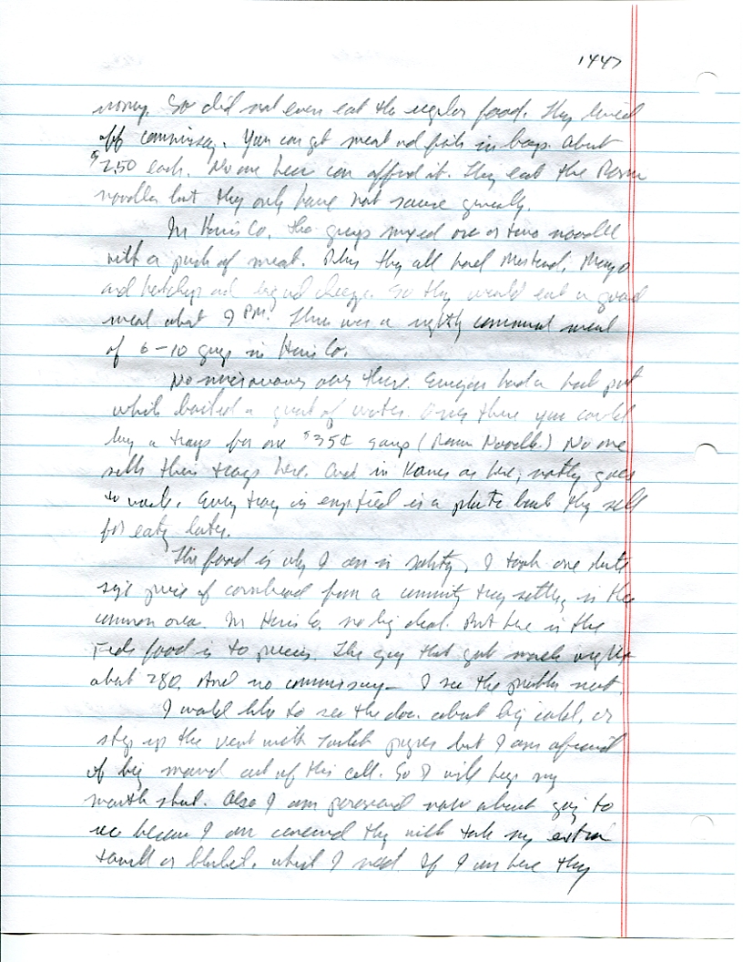 Dr John WorldPeace 2008 Prison Journal